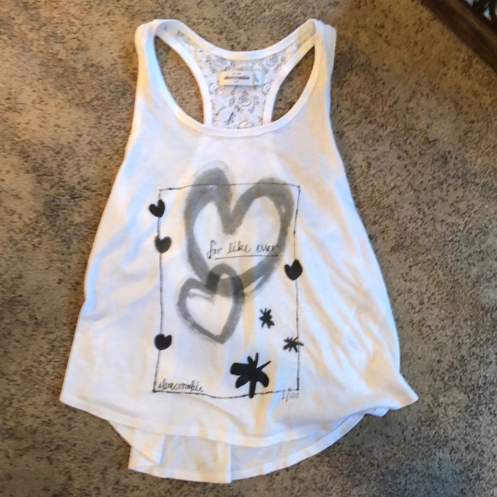 Girls racerback tank